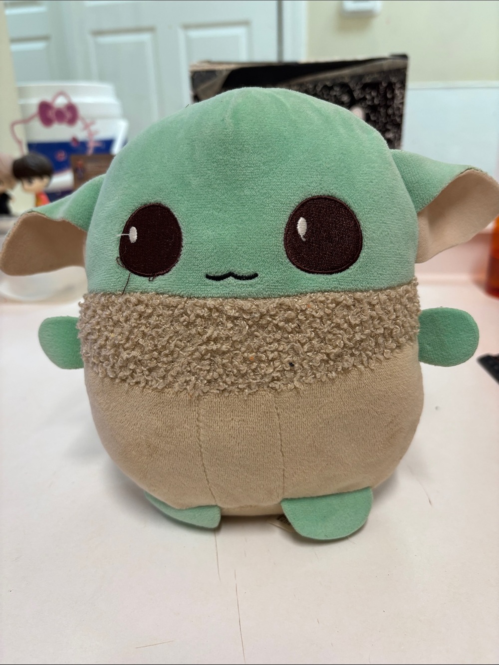 Star Wars Beige and Black Plush Tag Detail